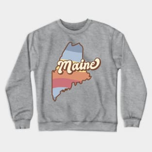 Maine Retro Crewneck Sweatshirt